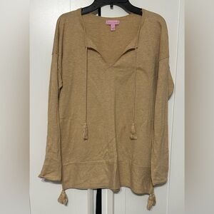 Lilly Pulitzer Tan Sweater